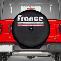 Vintage France Flag Distressed Retro Graphic Spare Tire Cover Patriotic French Heritage Pride Gift