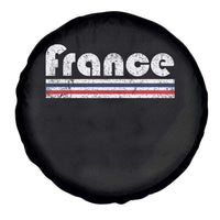 Vintage France Flag Distressed Retro Graphic Spare Tire Cover Patriotic French Heritage Pride Gift