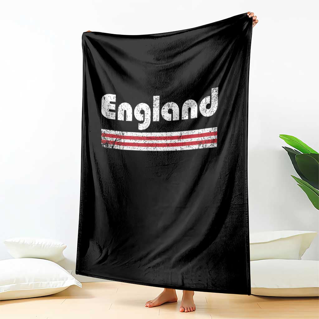 Vintage England Retro Distressed Graphic Throw Blanket Patriotic English Heritage Pride Souvenir