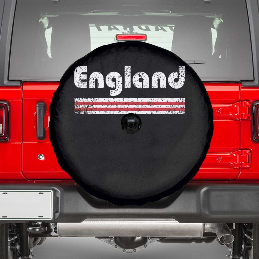 Vintage England Retro Distressed Graphic Spare Tire Cover Patriotic English Heritage Pride Souvenir