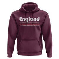 Vintage England Retro Distressed Graphic Hoodie Patriotic English Heritage Pride Souvenir