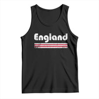 Vintage England Retro Distressed Graphic Tank Top Patriotic English Heritage Pride Souvenir