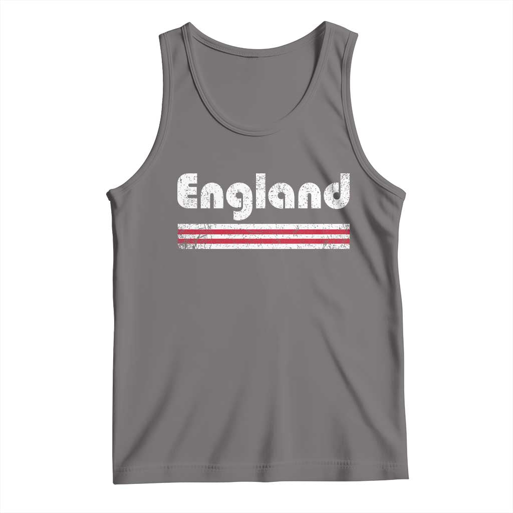 Vintage England Retro Distressed Graphic Tank Top Patriotic English Heritage Pride Souvenir