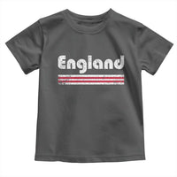 Vintage England Retro Distressed Graphic Toddler T Shirt Patriotic English Heritage Pride Souvenir