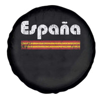 Vintage Espana Espanol Retro Distressed Graphic Spare Tire Cover Patriotic Spanish Spain Flag Heritage Pride Souvenir