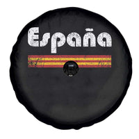 Vintage Espana Espanol Retro Distressed Graphic Spare Tire Cover Patriotic Spanish Spain Flag Heritage Pride Souvenir