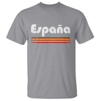 Vintage Espana Espanol Retro Distressed Graphic T Shirt Patriotic Spanish Spain Flag Heritage Pride Souvenir