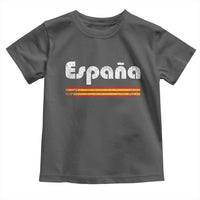 Vintage Espana Espanol Retro Distressed Graphic Toddler T Shirt Patriotic Spanish Spain Flag Heritage Pride Souvenir