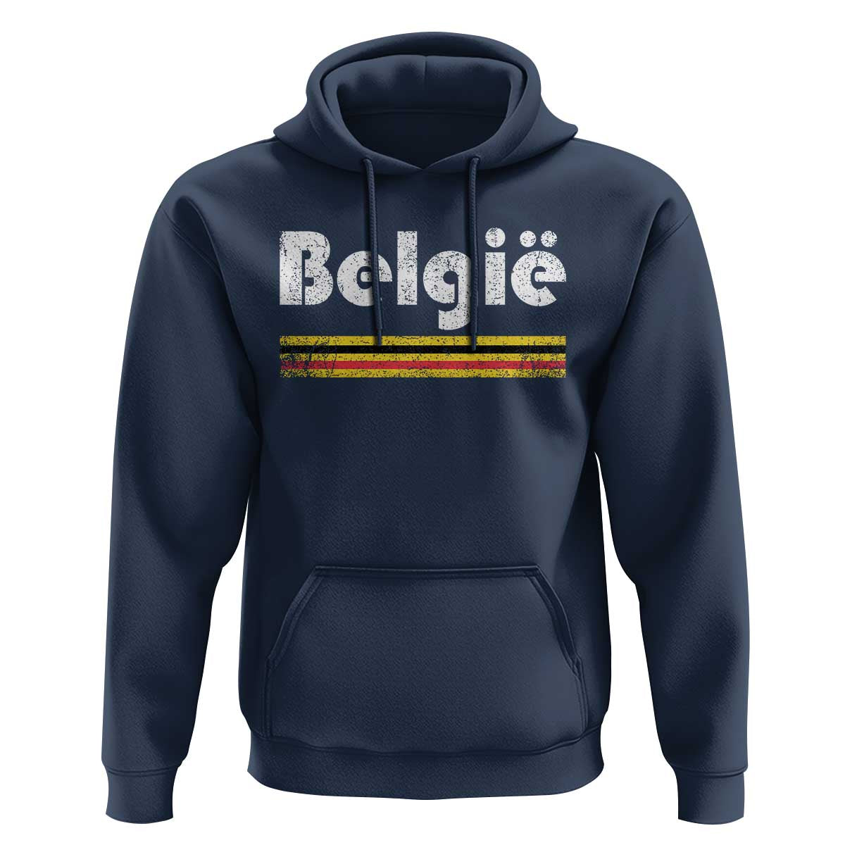 Retro Belgie Belgium Flag Distressed Graphic in Dutch Hoodie Proud Belgian Heritage and Country Roots Pride Gift