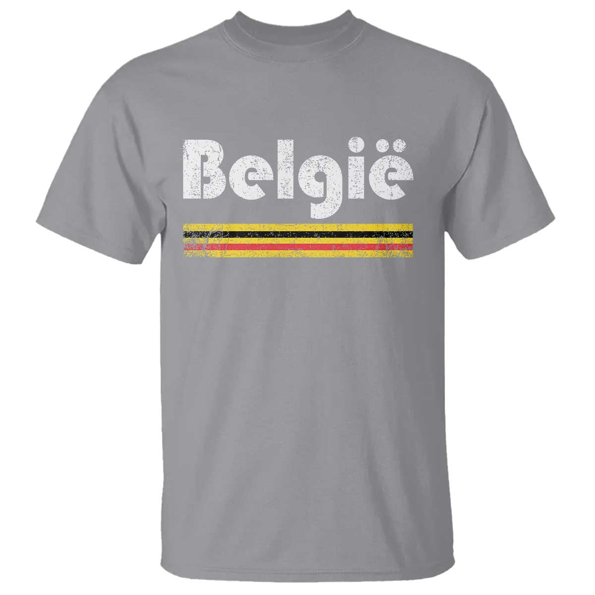 Retro Belgie Belgium Flag Distressed Graphic in Dutch T Shirt Proud Belgian Heritage and Country Roots Pride Gift