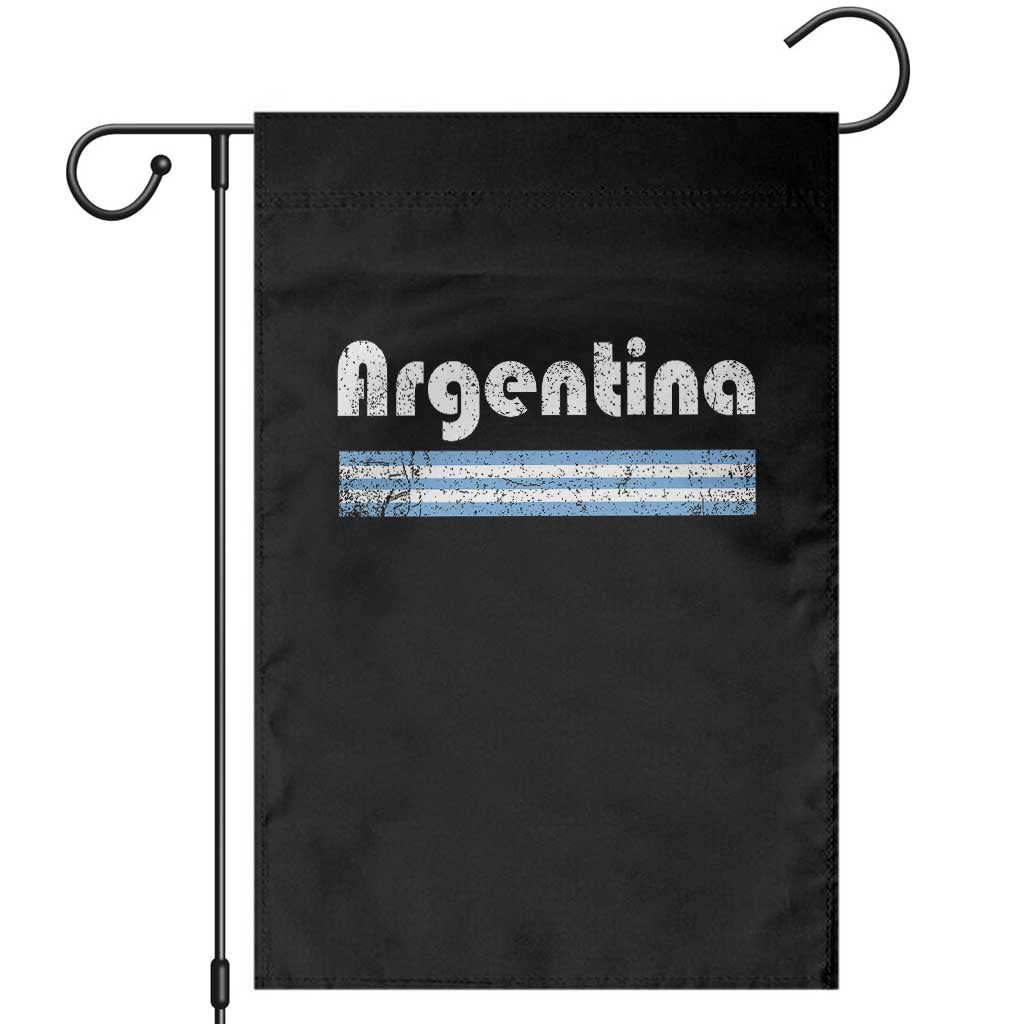 Vintage Argentina Retro Distressed Graphic Garden Flag Patriotic Argentine Heritage Pride Souvenir