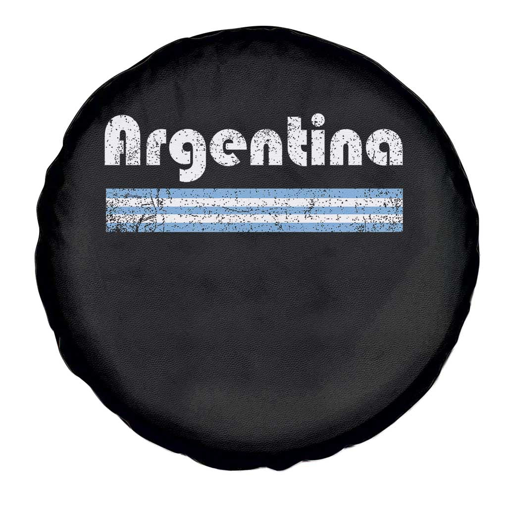 Vintage Argentina Retro Distressed Graphic Spare Tire Cover Patriotic Argentine Heritage Pride Souvenir