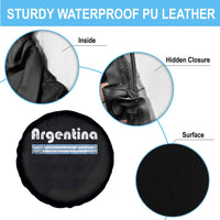 Vintage Argentina Retro Distressed Graphic Spare Tire Cover Patriotic Argentine Heritage Pride Souvenir