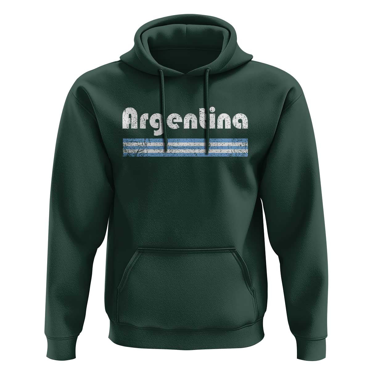 Vintage Argentina Retro Distressed Graphic Hoodie Patriotic Argentine Heritage Pride Souvenir