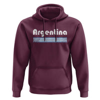 Vintage Argentina Retro Distressed Graphic Hoodie Patriotic Argentine Heritage Pride Souvenir