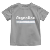 Vintage Argentina Retro Distressed Graphic Toddler T Shirt Patriotic Argentine Heritage Pride Souvenir