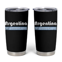Vintage Argentina Retro Distressed Graphic Tumbler Cup Patriotic Argentine Heritage Pride Souvenir