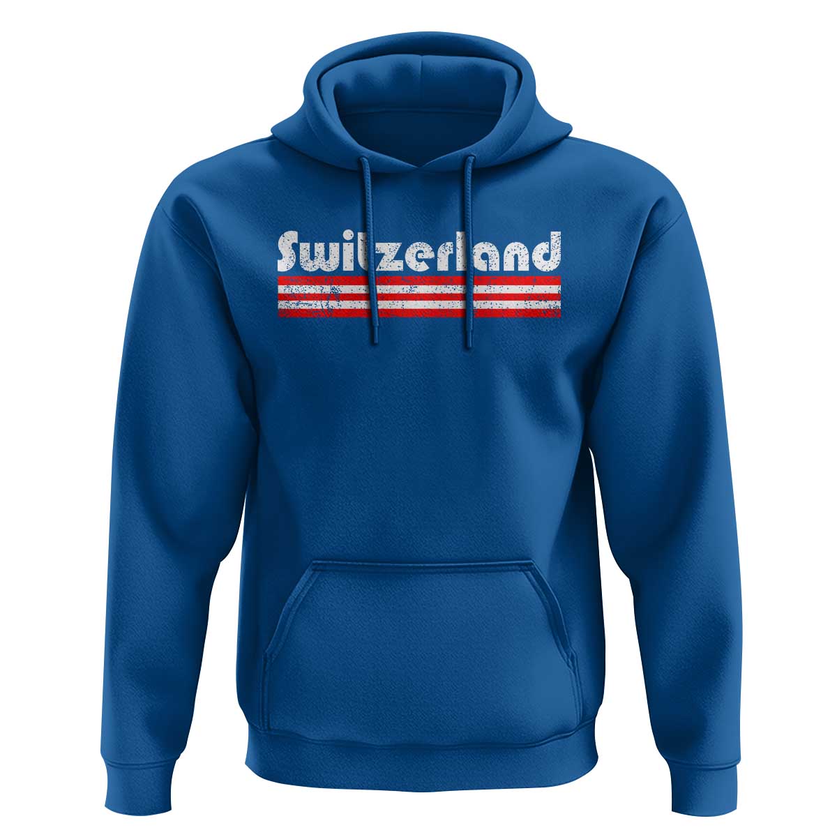 Vintage Switzerland Retro Distressed Graphic Hoodie Patriotic Swiss Heritage Pride Souvenir