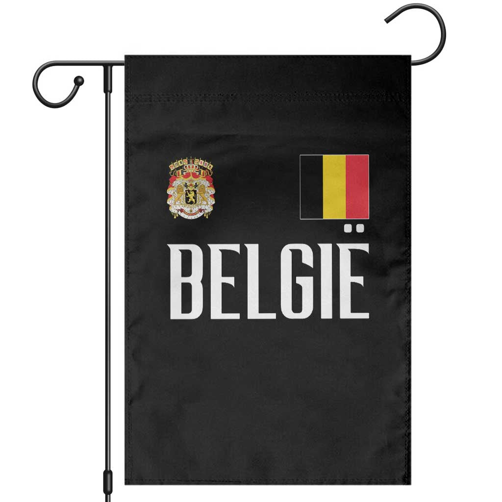 Royal Coat of Arms Belgie Crest Graphic Garden Flag Traditional Belgium Belgian Flag and Lion Heritage Pride Gift