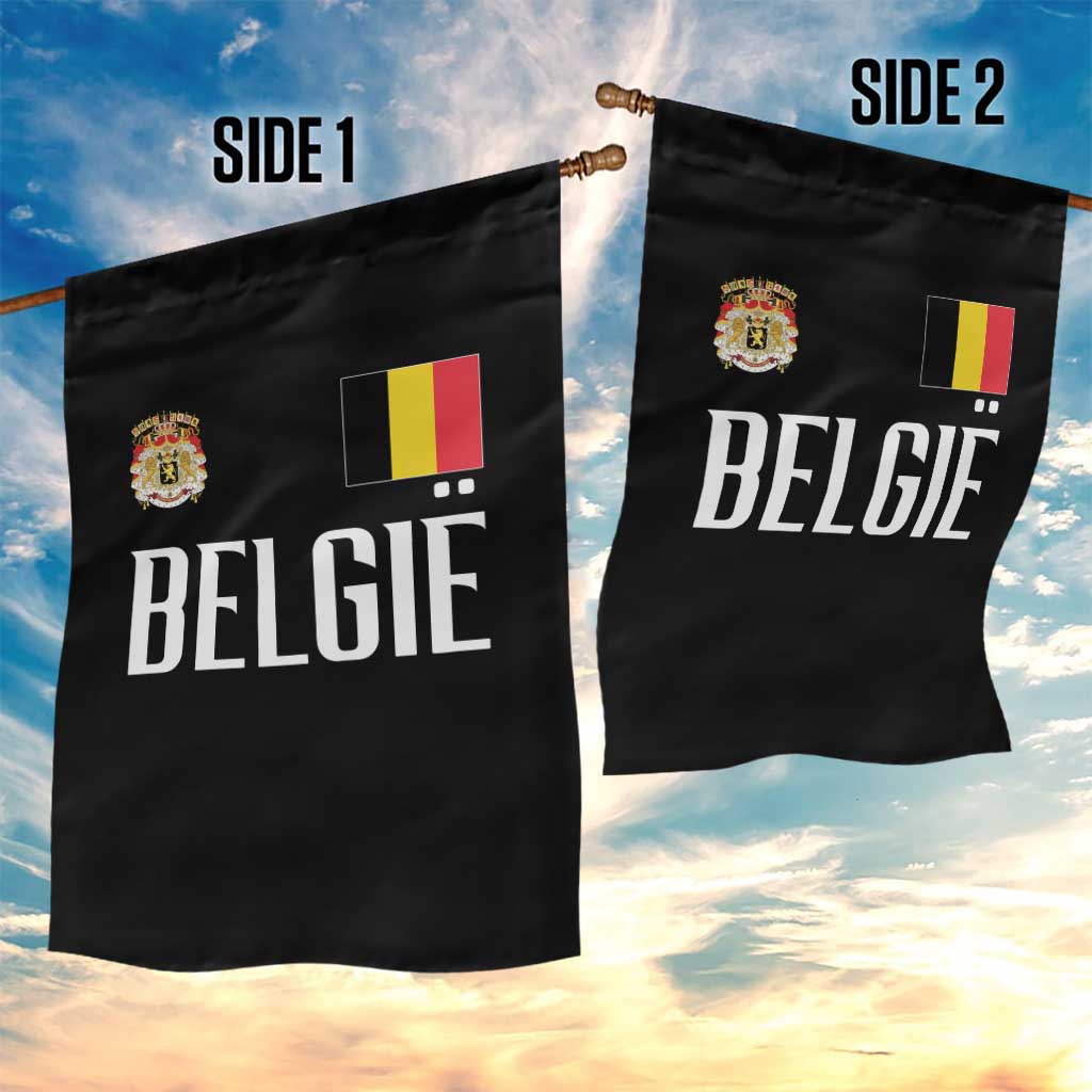 Royal Coat of Arms Belgie Crest Graphic Garden Flag Traditional Belgium Belgian Flag and Lion Heritage Pride Gift