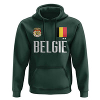 Royal Coat of Arms Belgie Crest Graphic Hoodie Traditional Belgium Belgian Flag and Lion Heritage Pride Gift