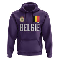 Royal Coat of Arms Belgie Crest Graphic Hoodie Traditional Belgium Belgian Flag and Lion Heritage Pride Gift