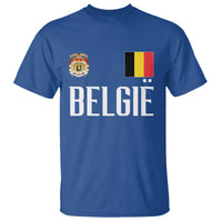 Royal Coat of Arms Belgie Crest Graphic T Shirt Traditional Belgium Belgian Flag and Lion Heritage Pride Gift