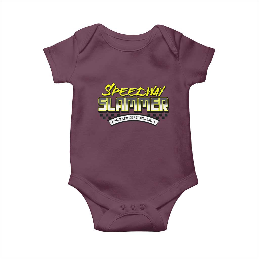 Speedway Slammer Indiana 2025 Baby Onesie - Wonder Print Shop