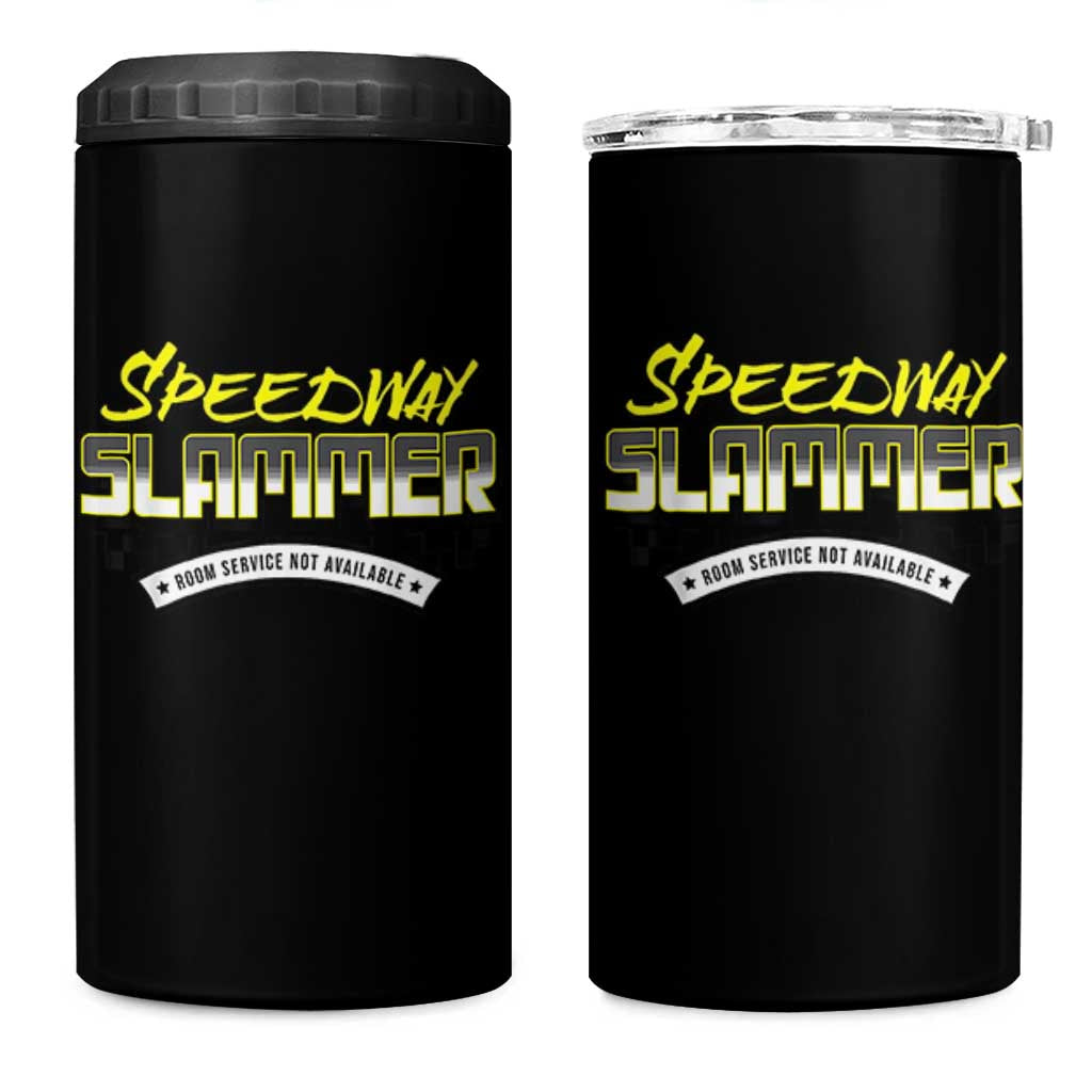Speedway Slammer Indiana 2025 4 in 1 Can Cooler Tumbler - Wonder Print Shop
