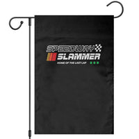 Speedway Slammer Racing 2025 Garden Flag Home of The Last Lap - Wonder Print Shop