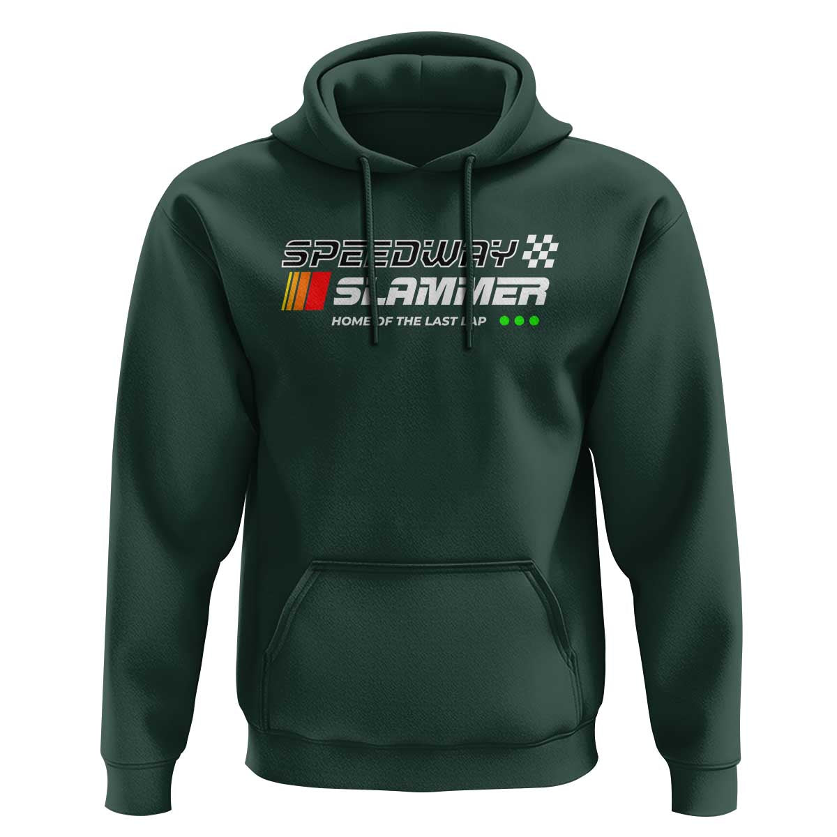 Speedway Slammer Racing 2025 Hoodie Home of The Last Lap - Wonder Print Shop