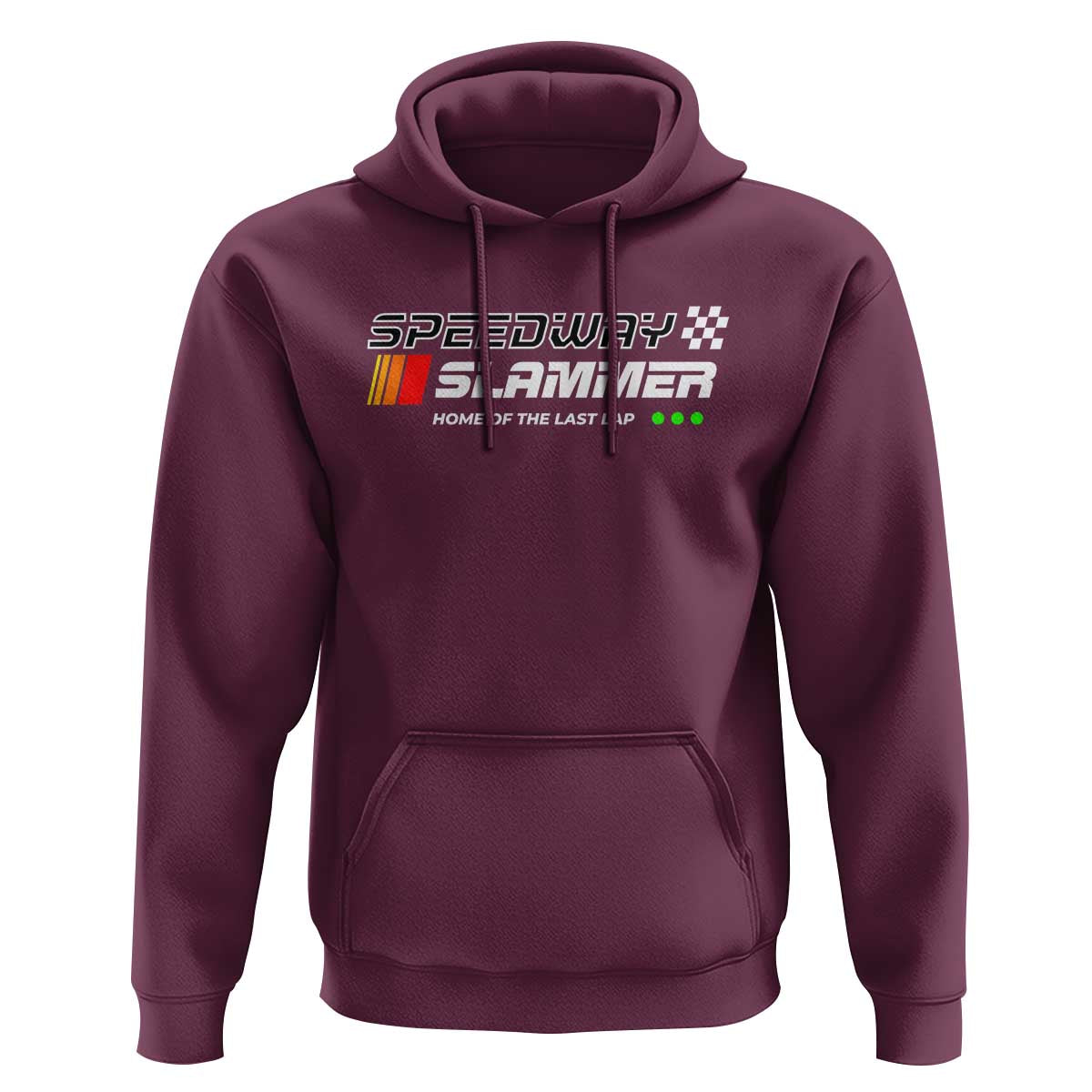 Speedway Slammer Racing 2025 Hoodie Home of The Last Lap - Wonder Print Shop