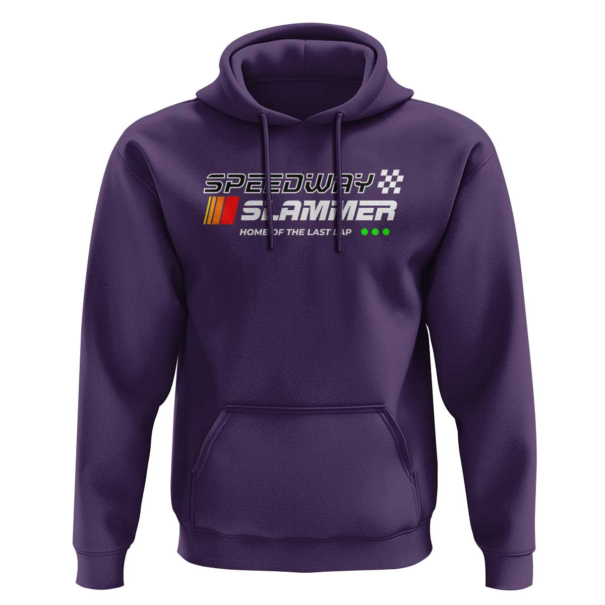 Speedway Slammer Racing 2025 Hoodie Home of The Last Lap - Wonder Print Shop