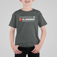 Speedway Slammer Racing 2025 T Shirt For Kid Home of The Last Lap - Wonder Print Shop