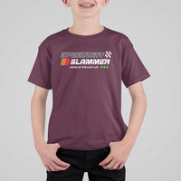 Speedway Slammer Racing 2025 T Shirt For Kid Home of The Last Lap - Wonder Print Shop