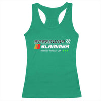 Speedway Slammer Racing 2025 Racerback Tank Top Home of The Last Lap - Wonder Print Shop