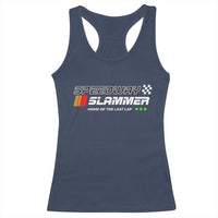 Speedway Slammer Racing 2025 Racerback Tank Top Home of The Last Lap - Wonder Print Shop