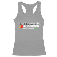 Speedway Slammer Racing 2025 Racerback Tank Top Home of The Last Lap - Wonder Print Shop