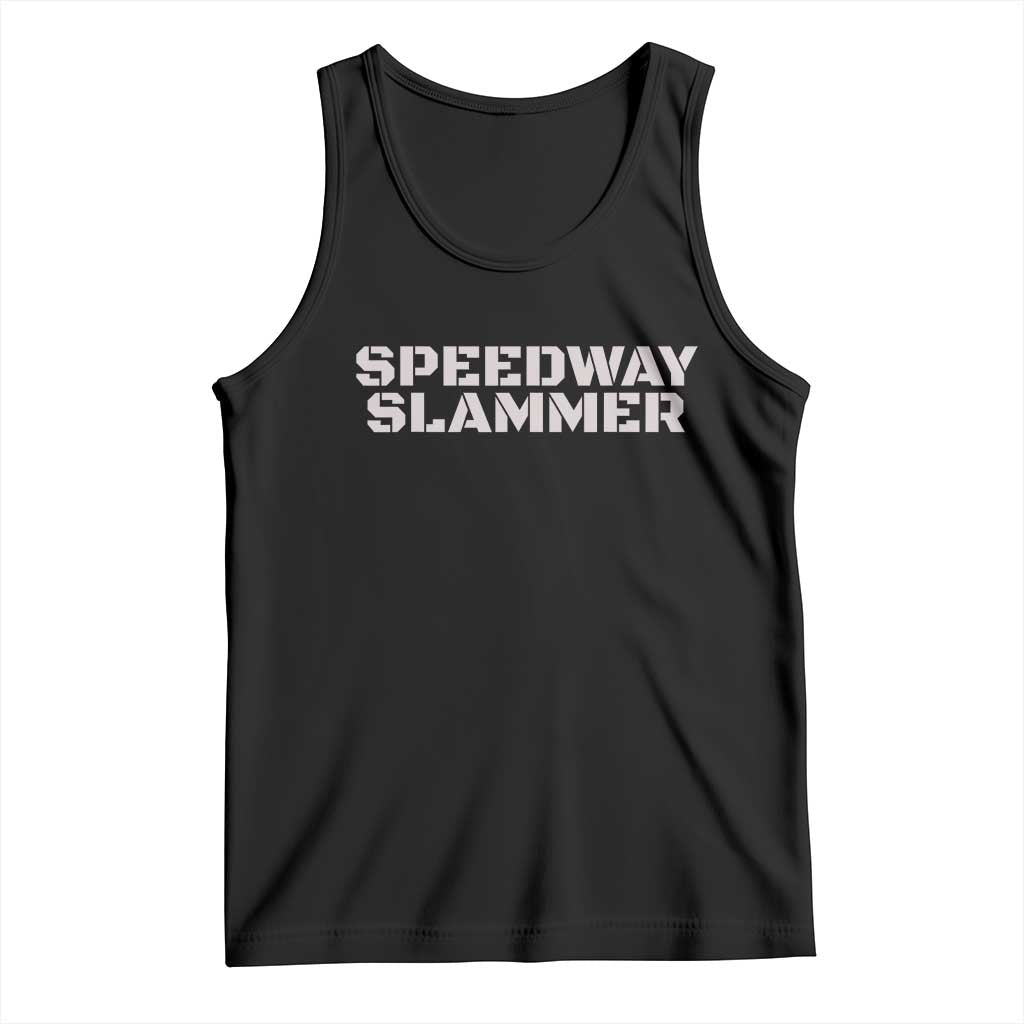 Speedway Slammer 2025 Tank Top Indiana Sarcastic - Wonder Print Shop