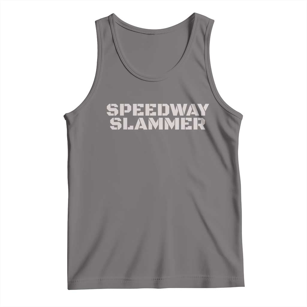 Speedway Slammer 2025 Tank Top Indiana Sarcastic - Wonder Print Shop