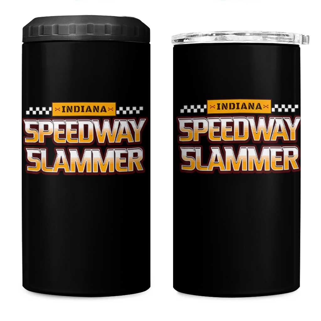 Indiana Speedway Slammer 2025 4 in 1 Can Cooler Tumbler Detention Prison - Wonder Print Shop