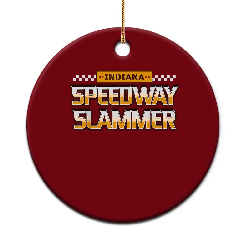 Indiana Speedway Slammer 2025 Ceramic Ornament Detention Prison - Wonder Print Shop