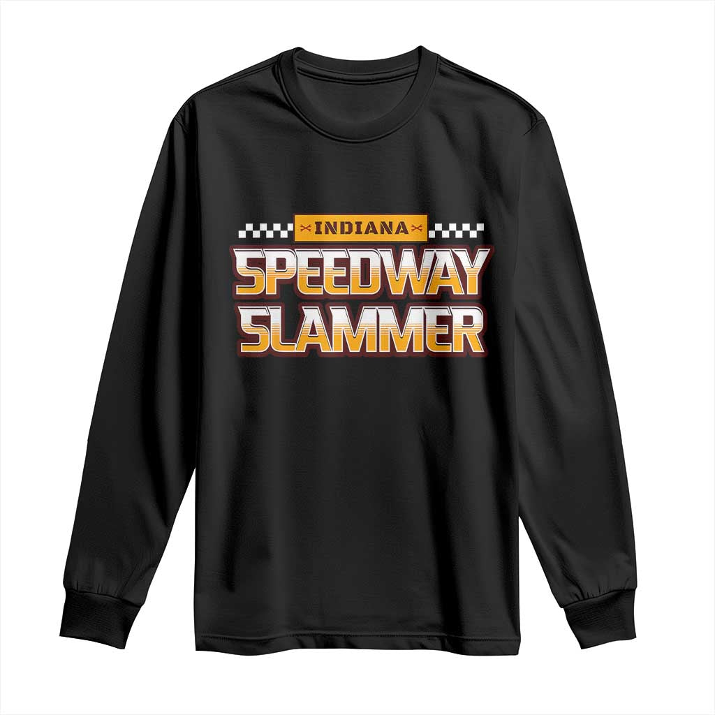 Indiana Speedway Slammer 2025 Long Sleeve Shirt Detention Prison - Wonder Print Shop