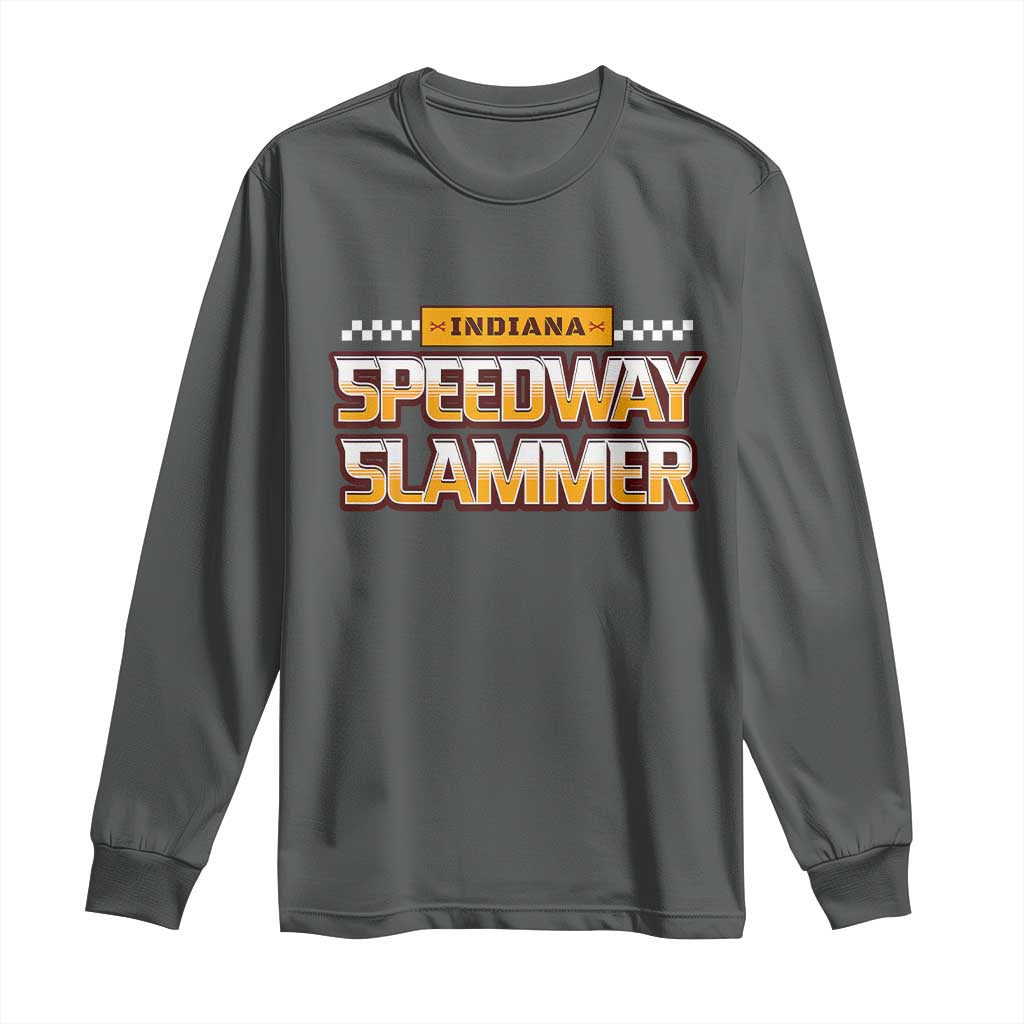 Indiana Speedway Slammer 2025 Long Sleeve Shirt Detention Prison - Wonder Print Shop