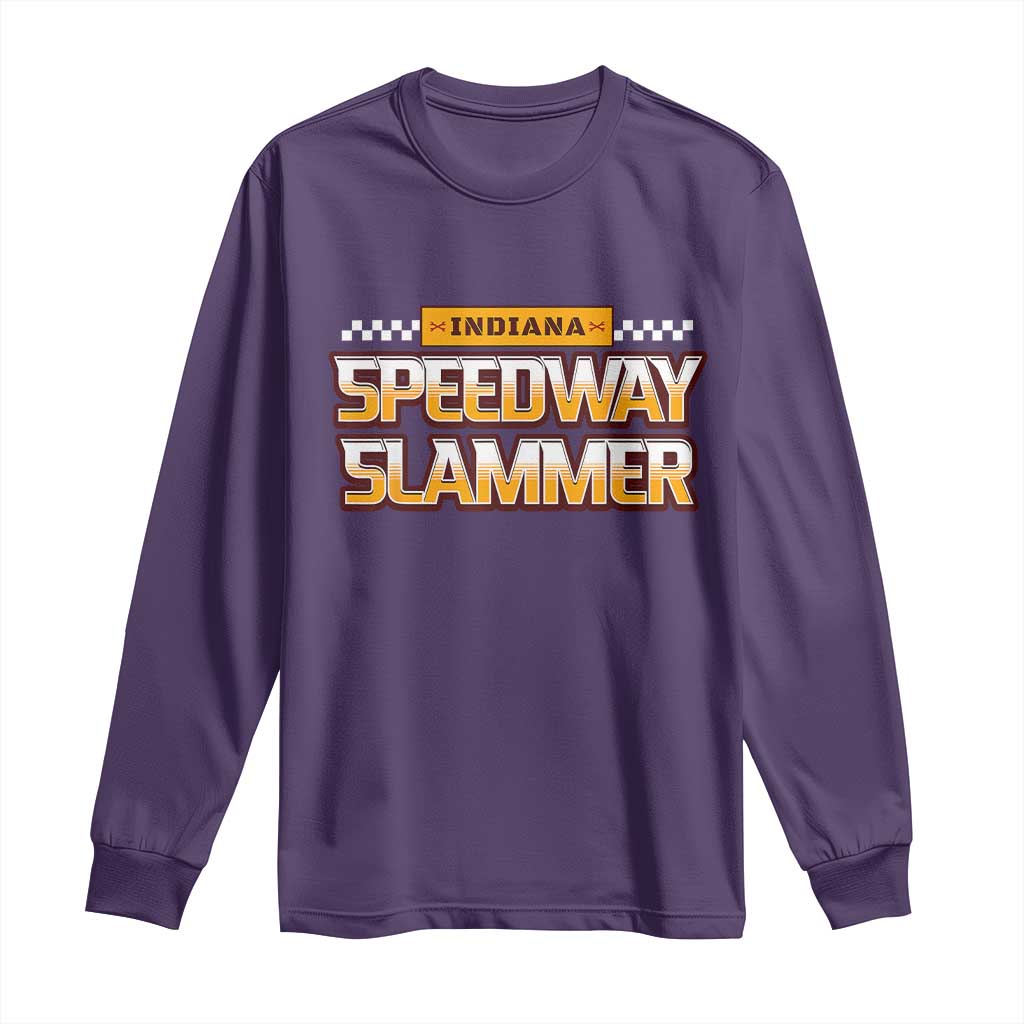 Indiana Speedway Slammer 2025 Long Sleeve Shirt Detention Prison - Wonder Print Shop