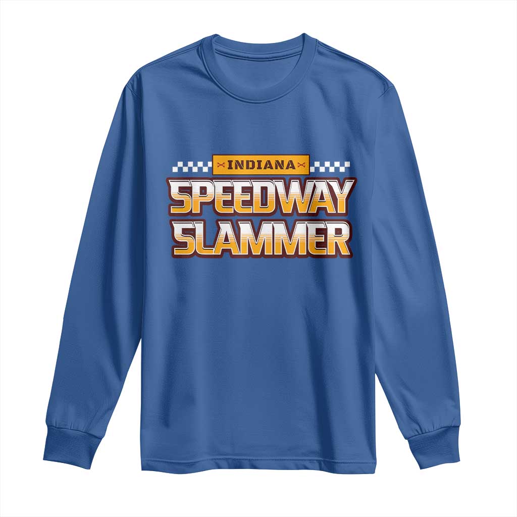 Indiana Speedway Slammer 2025 Long Sleeve Shirt Detention Prison - Wonder Print Shop