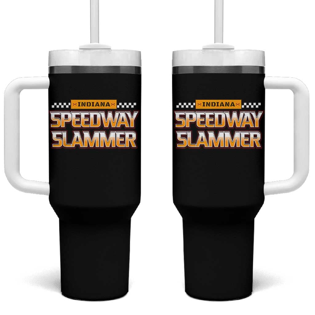 Indiana Speedway Slammer 2025 Tumbler With Handle Detention Prison - Wonder Print Shop