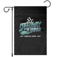 Speedway Slammer 2025 Garden Flag Bunker Hill Indiana - Wonder Print Shop