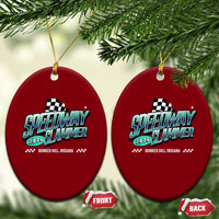Speedway Slammer 2025 Ceramic Ornament Bunker Hill Indiana - Wonder Print Shop