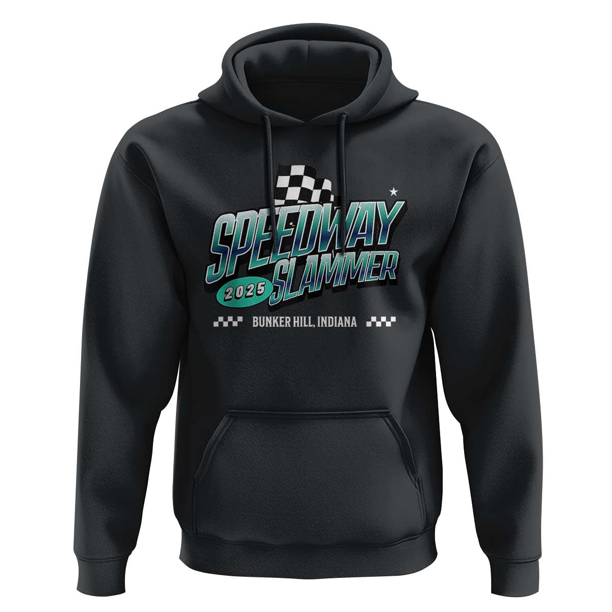 Speedway Slammer 2025 Hoodie Bunker Hill Indiana - Wonder Print Shop
